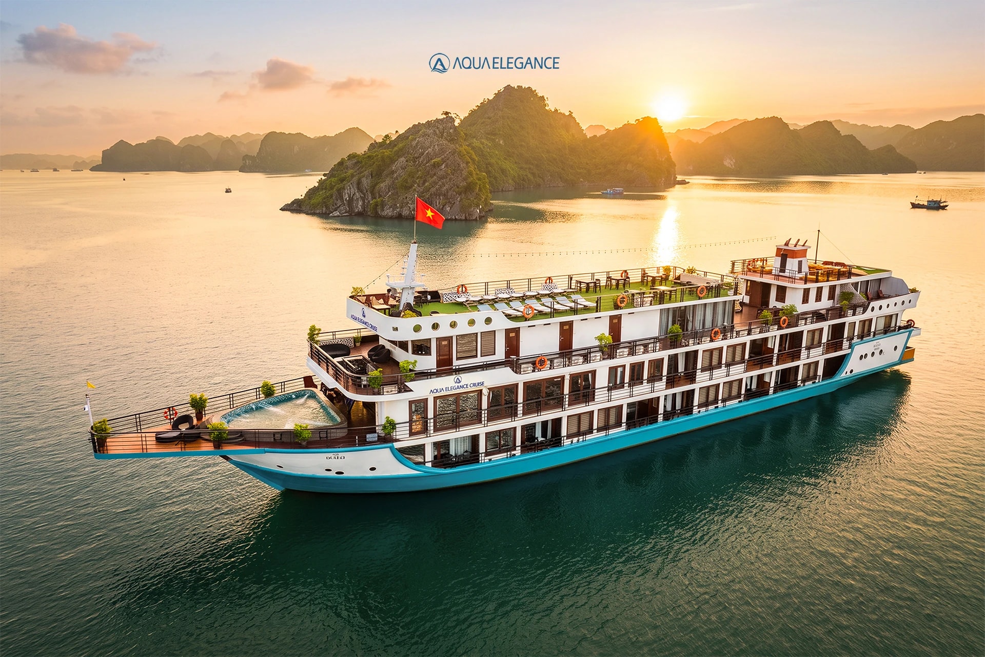 Aqua Elegance Cruise — Ha Long & Lan Ha Bay, 2 Days 1 Night