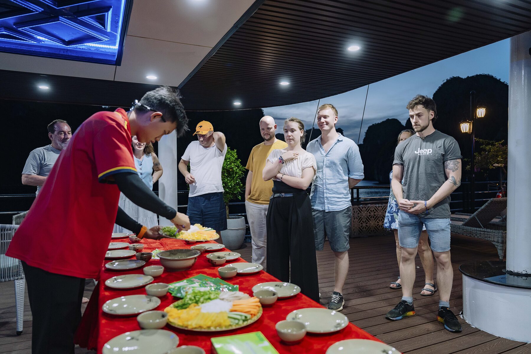 Cooking class & sunset party